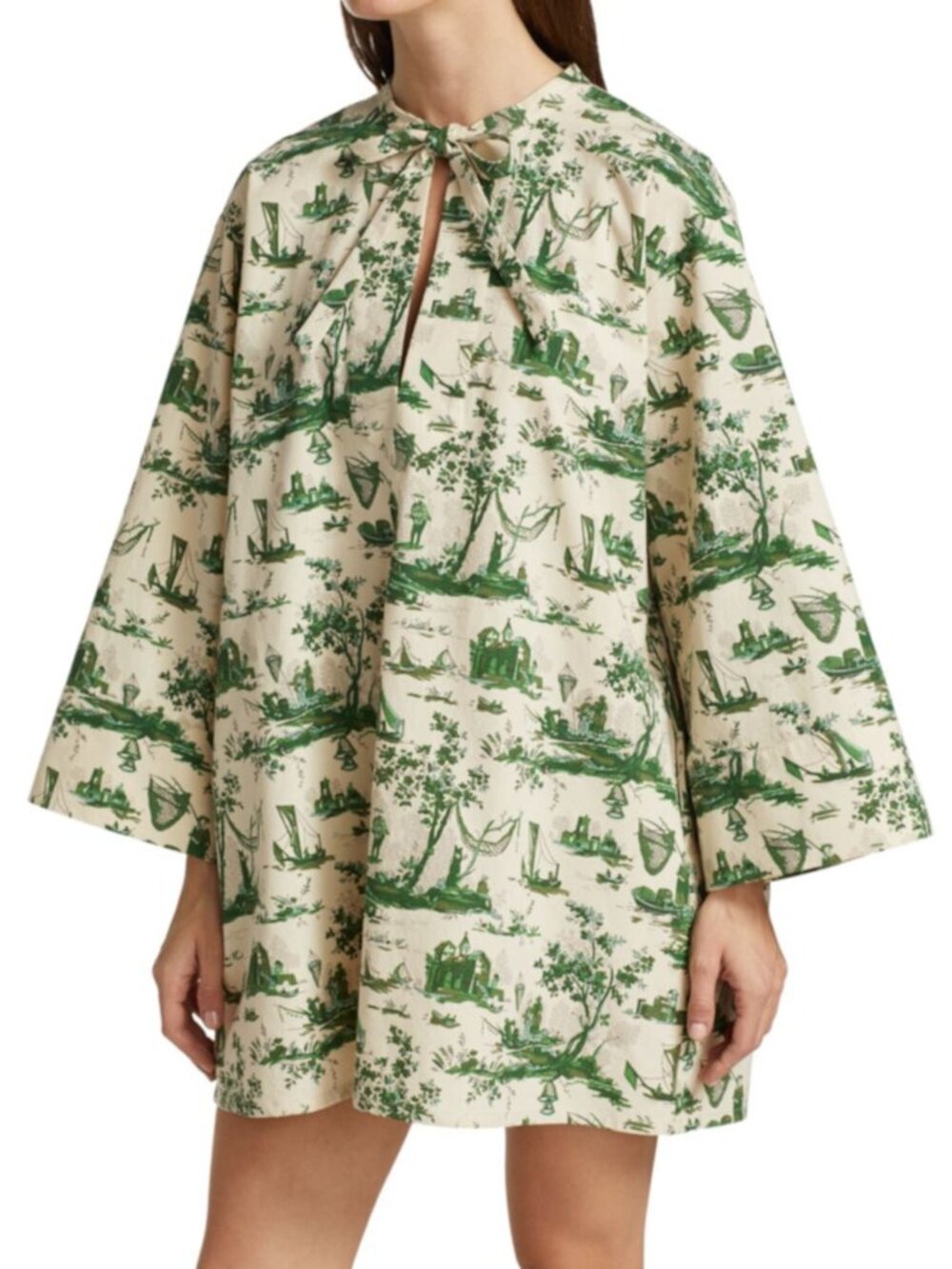 Baum und Pferdgarten - Coastal Communities Abi Printed Mini Dress (Size 34)